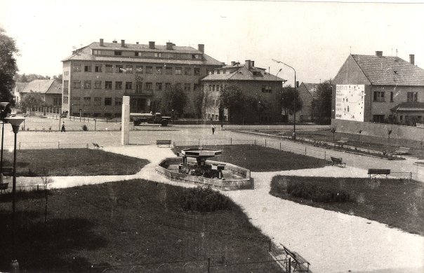 Zselíz belvárosa 1967
