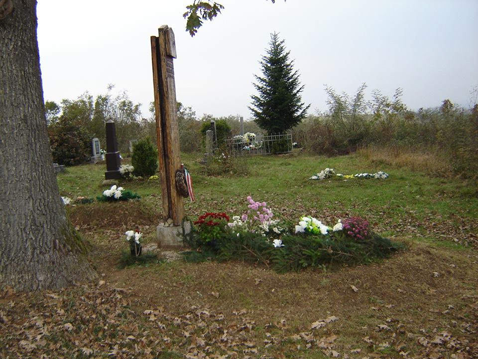 Pósa Lajos édesanyjának a sírja Nemesradnóton 2