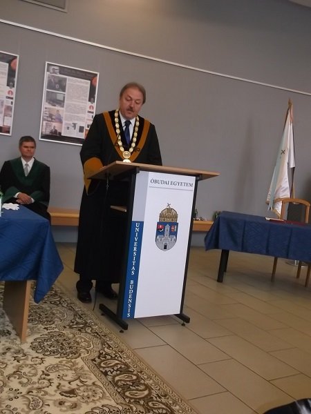 Prof. Dr. Fodor János rektor ünnepi beszéde