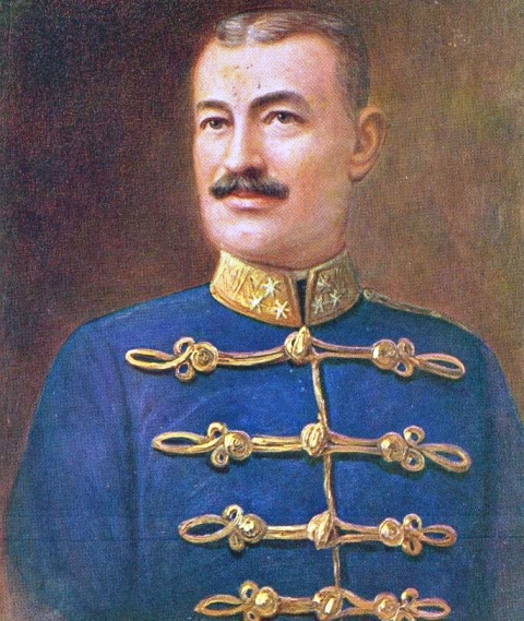 Muhr Ottmár ezredes portréja