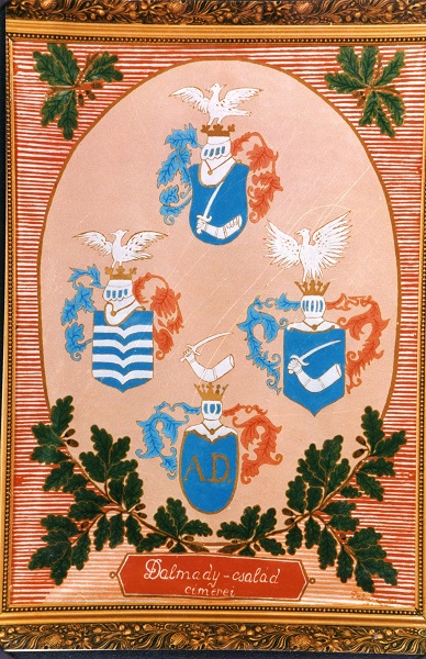 A Dalmady család címera Csáky Károly reprodukciója