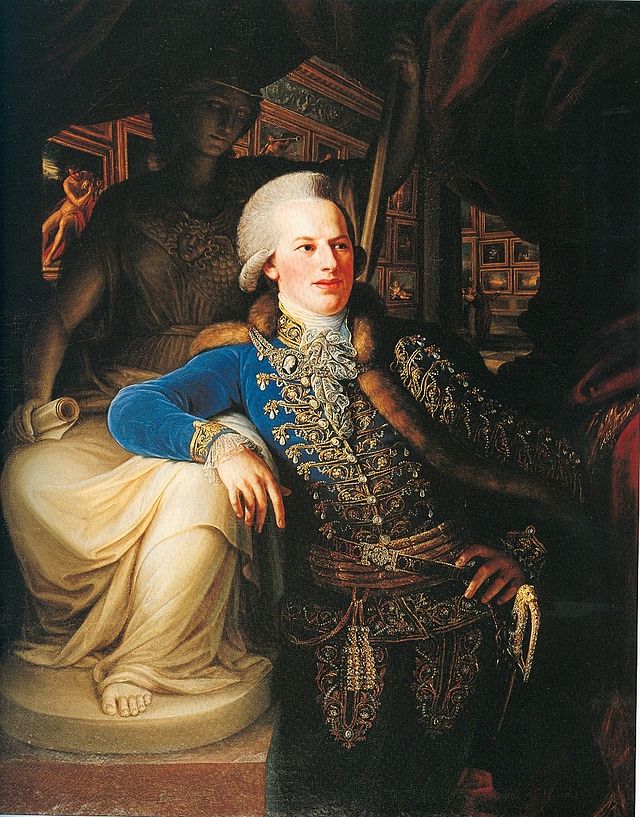 Herceg Koháry Ferenc akinek régense volt Tersztyánszky Mihály