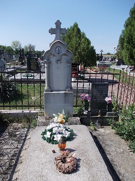 A Retkes család sírhelye Csáky Károly felvételén