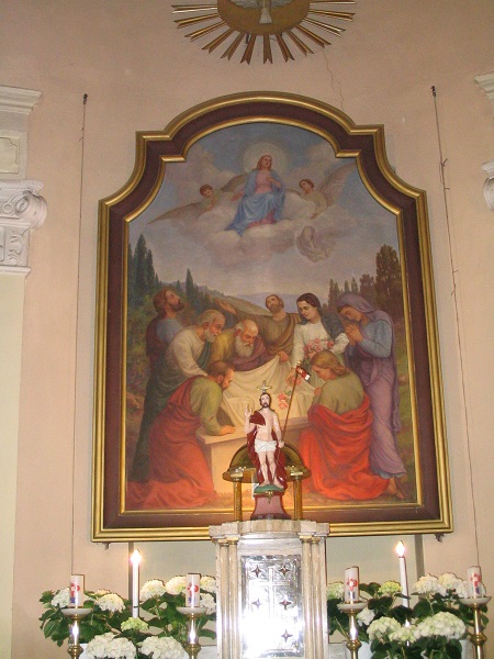 Mennybemenetel az Ipolyszalkai templomban Csáky Károly felvételén