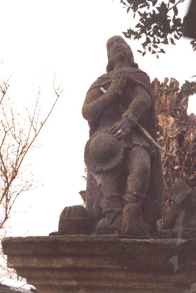 Pereszlényi Vendel-szobor  Csáky Károly felvételén