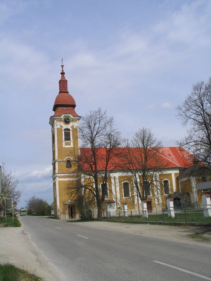 Ipolyszalka barokk temploma. Csáky Károly felvétele  2007
