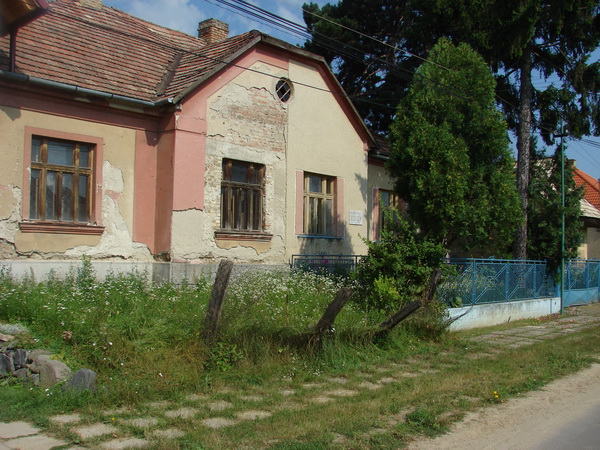 Kubinyi Ferenc kóvári szülőháza egy régi felvételen - Csáky Károly gyűjteményéből