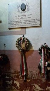 Esterházy János emléktáblája a somorjai katolikus templomban (Fotó: Méry János)