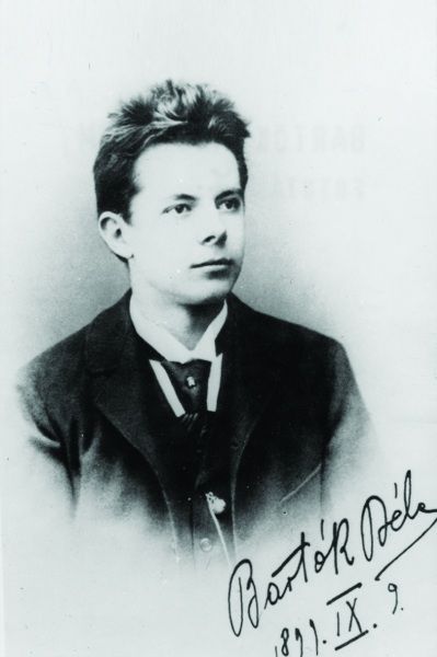 Bartók Béla a XX. század elején. (Fotó: Világháló)