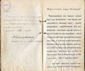 A püspöki beírás és a nyomtatott magyar nyelvű szöveg