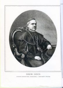 Simor János érsek, a Szondi-kultusz támogatója. Csáky Károly reprodukcióján
