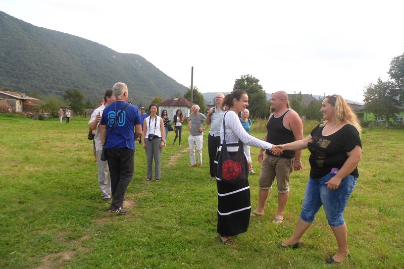 A szalóci programra németországi lelkészek is érkeztek,a képen Tóth Zsuzsanna, a Szlovákiai Református Keresztyén Egyház lévitája (Fotó: BB)