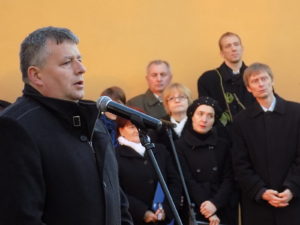 Furik Csaba, Kisgéres polgármestere (Fotó: Homoly Erzsó/Felvidék.ma)