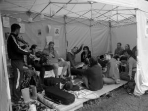 A táborban (Fotó: Korona)