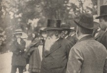 Herman Ottó Pósa Lajos temetésén