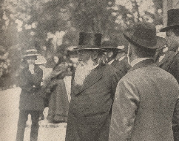 Herman Ottó Pósa Lajos temetésén