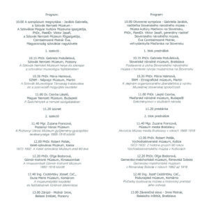 Sympózium 2016 részletes program