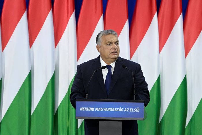 Orbán Viktor évértékelő beszédet tartott
