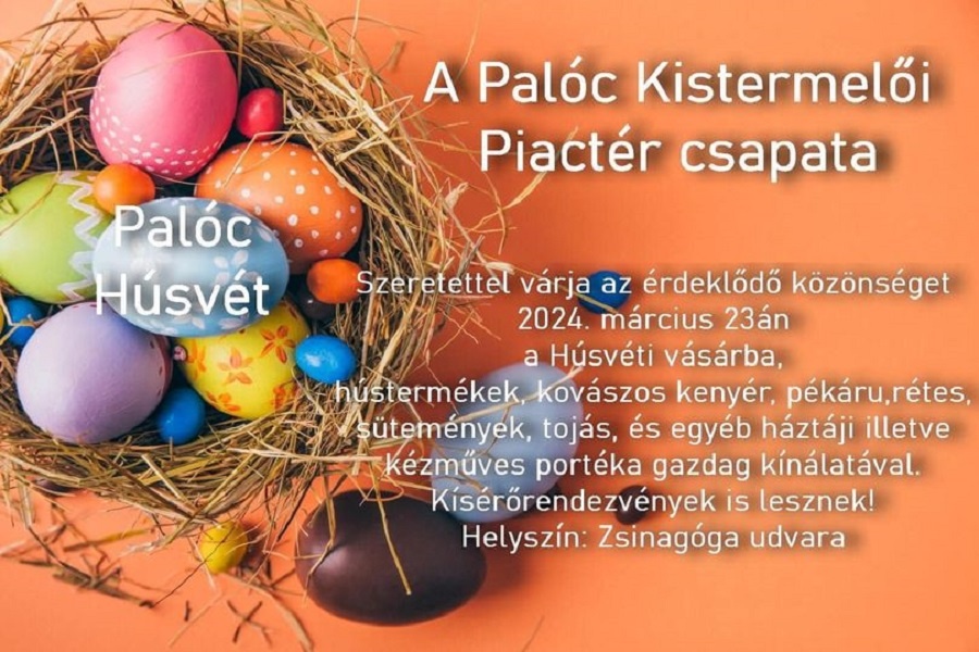 Jön a húsvéti palóc piac