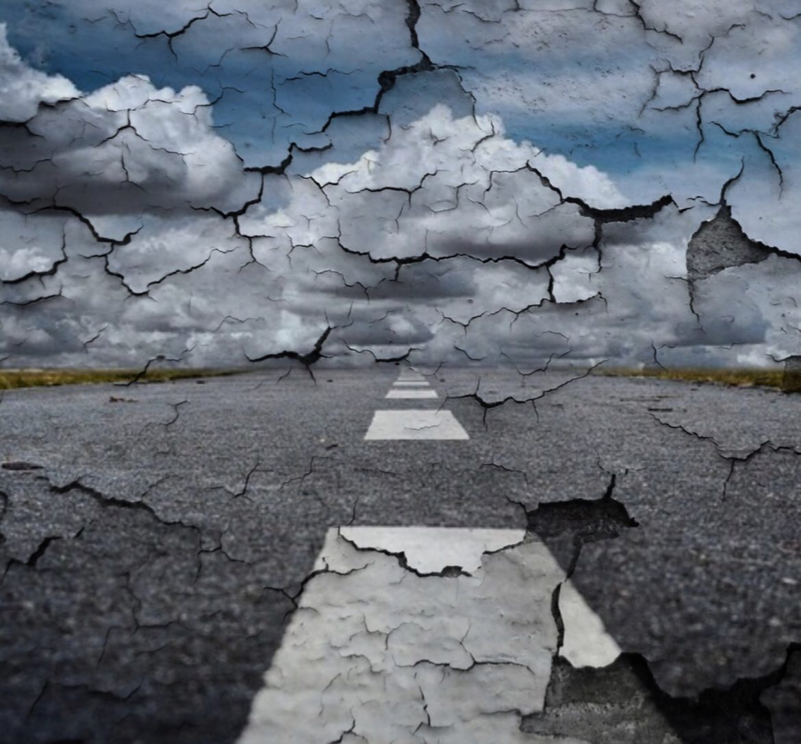 út, válság, beteg világ