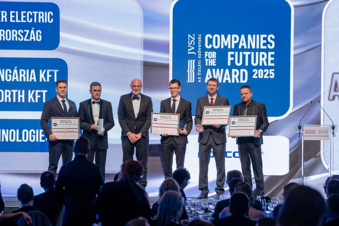 Első díjat nyert a Schneider Electric a Joint Venture Szövetség versenyén