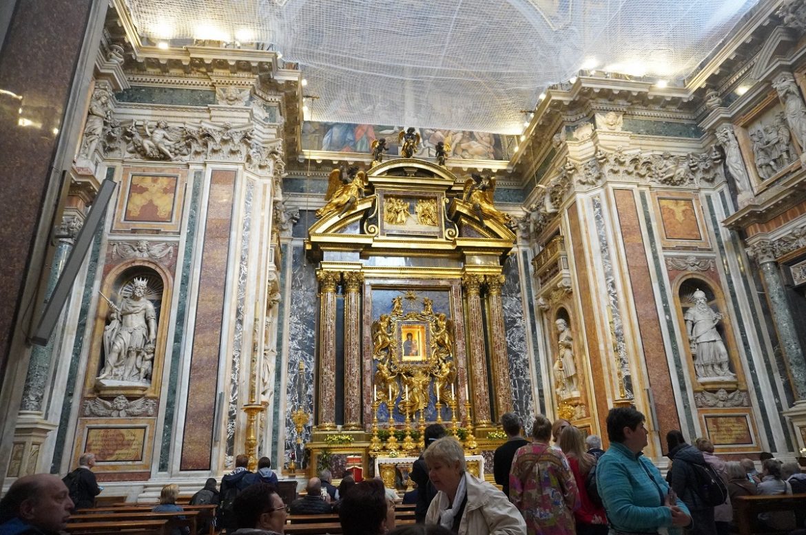 Santa Maria Maggiore (31)_kegykép Mária a kisJezussal