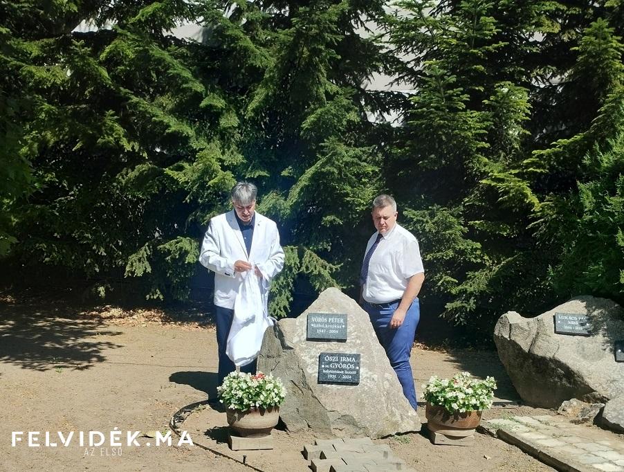 Polgármester és a Csemadok elnök-avatas