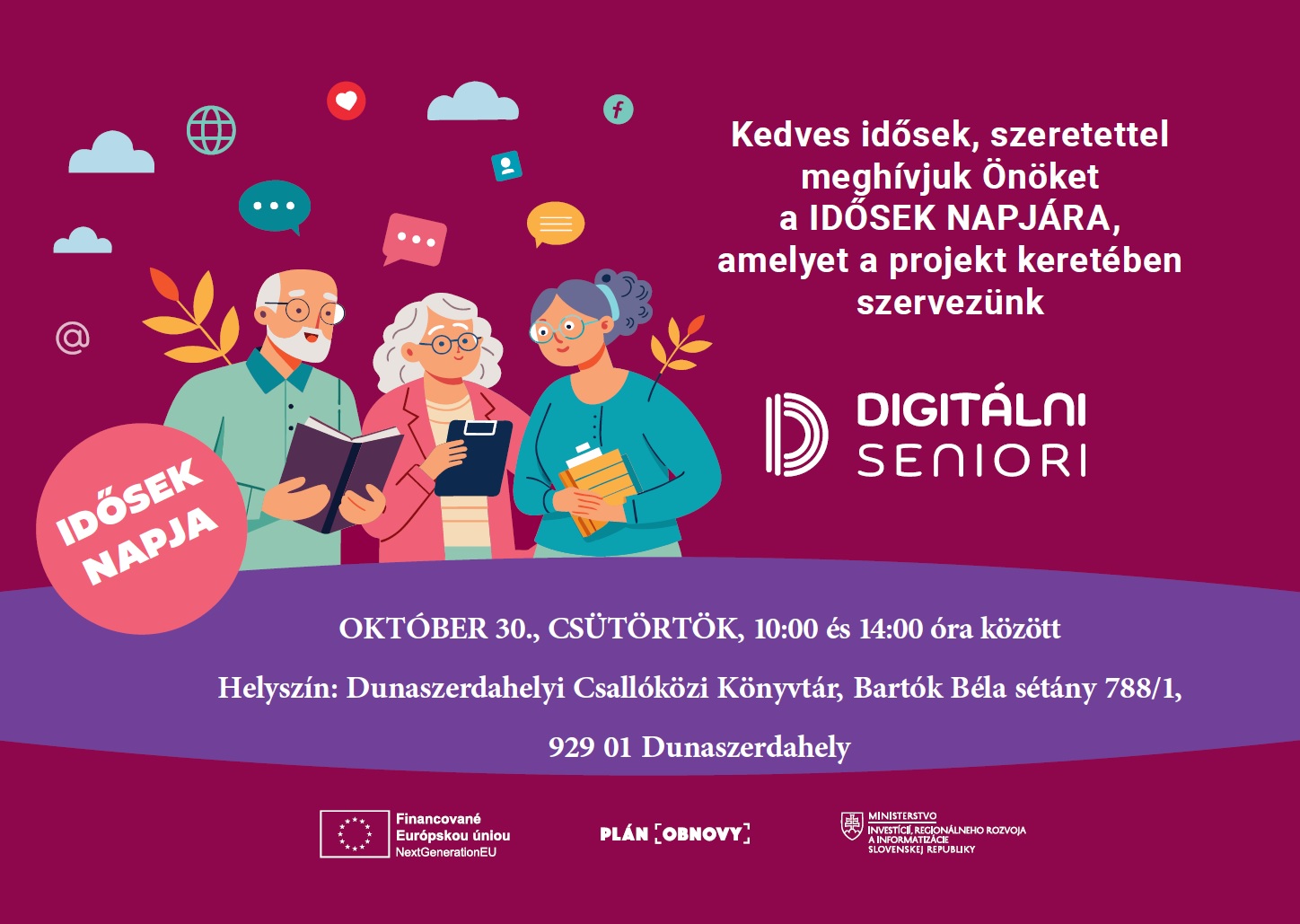 2025.10.30. – Az idősek napja – CsKönyvtár – HU