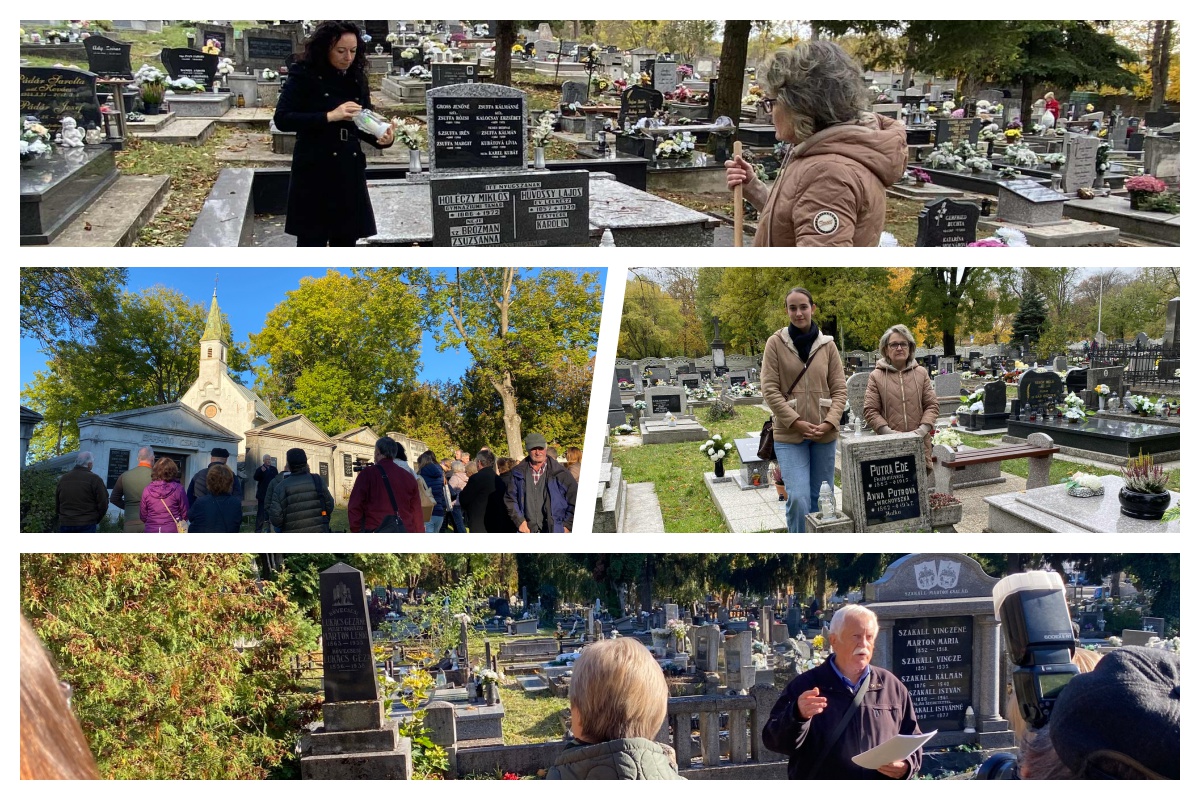 Kegyeleti séta a rimaszombati temetőkben képeken