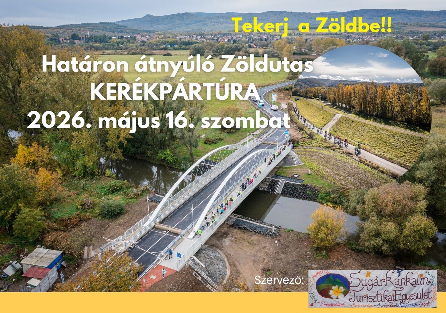Tekerj a zöldben! – kerékpártúra az Ipoly mentén
